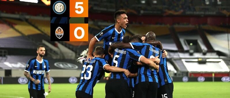 5比0横扫黑马！国际米兰向欧联杯冠军进发