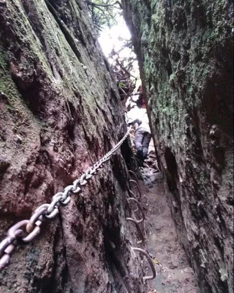 (7)每周日出发惠州马鞍山攀岩徒步一线天-户外活动图-驼铃网