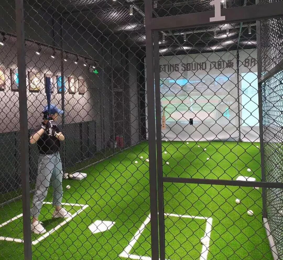 16 迷波隆室内棒球:练习击球,快中慢出球,打中的一下好解压!