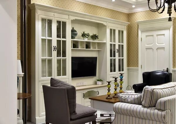电视柜这样设计 客厅颜值立马高飙