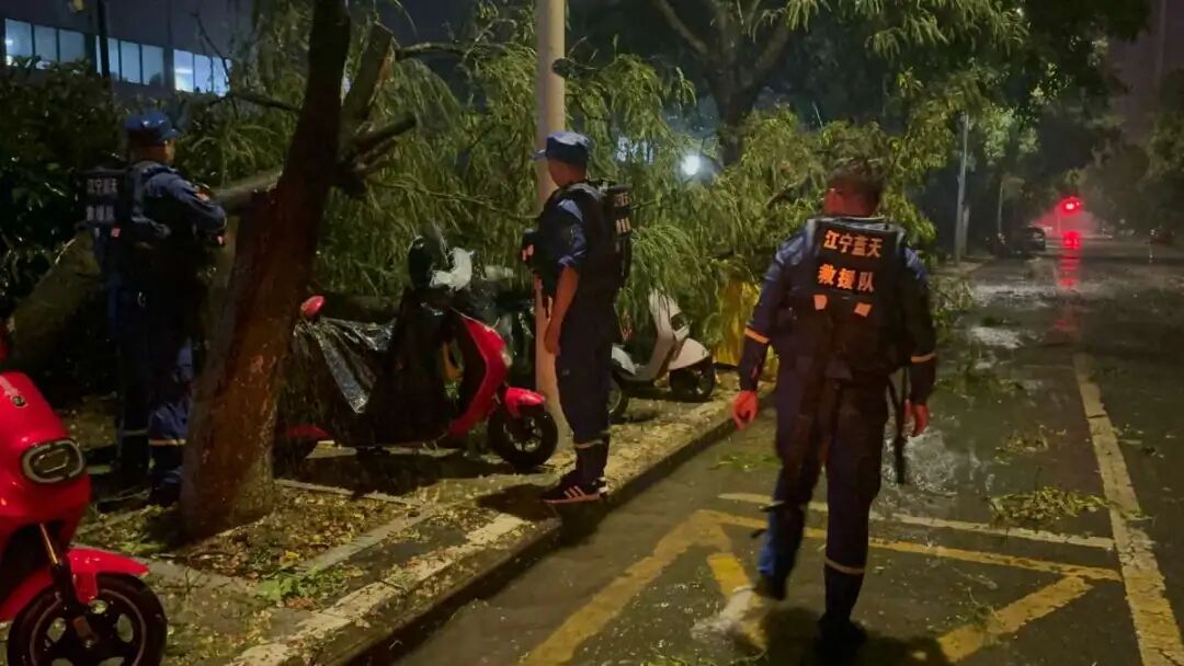 江宁区蓝天救援队：勇抗台风“贝碧嘉”