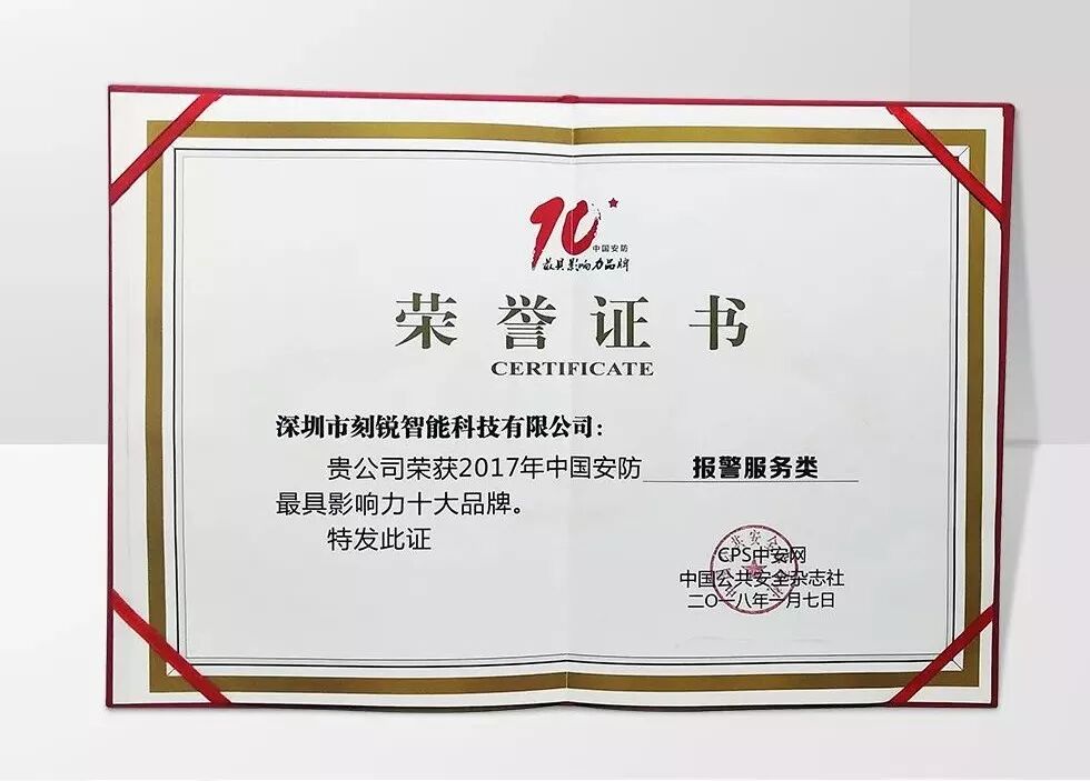 2017年最具影响力十大品牌奖