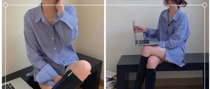 衬衣怎么搭配下身好看？这样穿美得刚刚好~