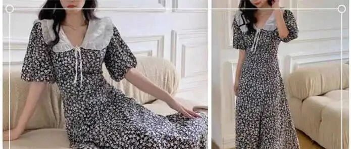 什么款式的碎花裙好看?第三款高个子女生穿真的敲好看!