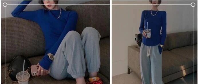 蓝色上衣配什么颜色的裤子？配这五种颜色都很好看！