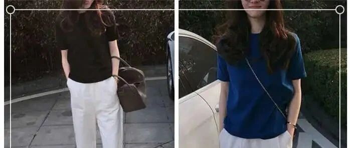40岁微胖女人夏天怎么穿搭?这样穿很显瘦很时髦~