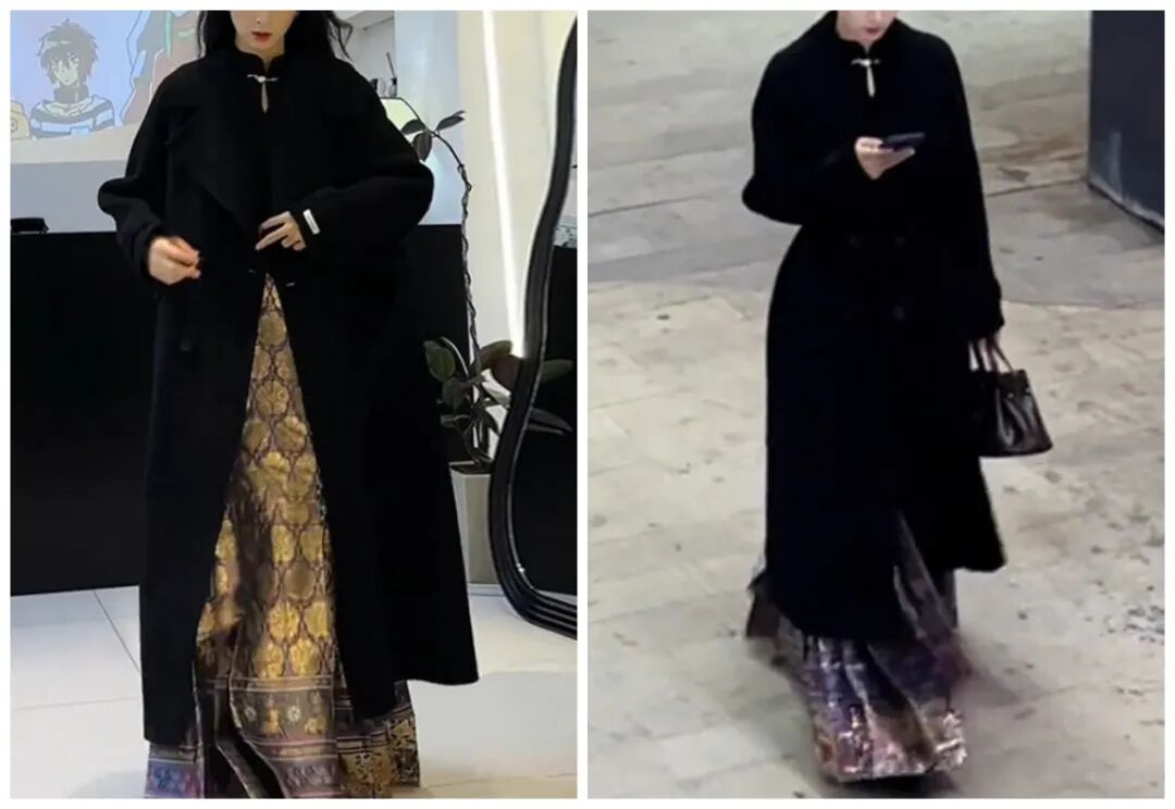 冬天穿馬面裙搭配這些外套，也太優(yōu)雅太顯氣質(zhì)了叭！