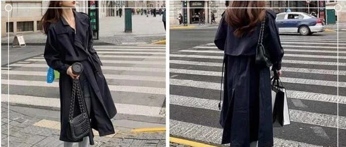 什么款式的风衣显瘦？这四个版型效果不错~