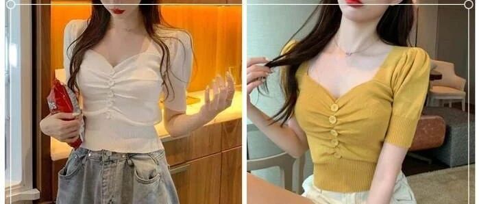 溜肩适合穿什么上衣？选这四款不容易出错~