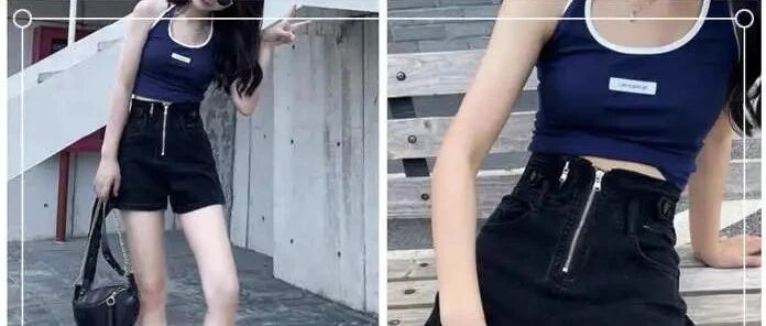 黑色短裤配什么上衣好看？第一款搭配简约又高级！