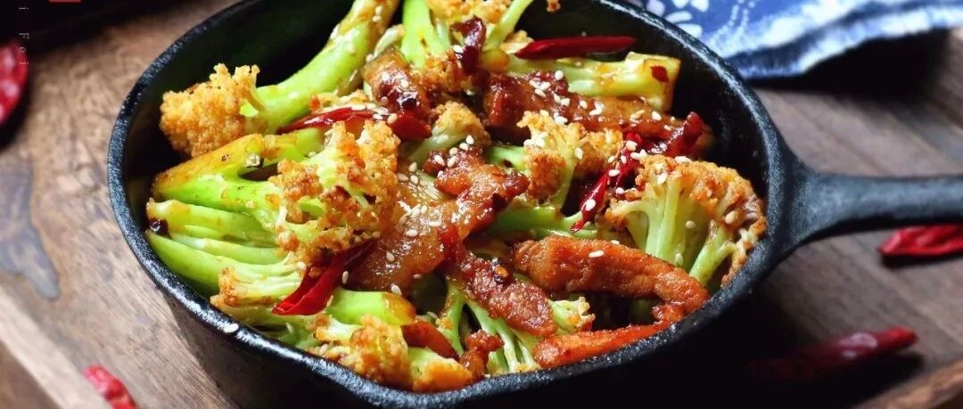 菜花像我这样做，香脆爽口又入味，米饭有多少吃多少