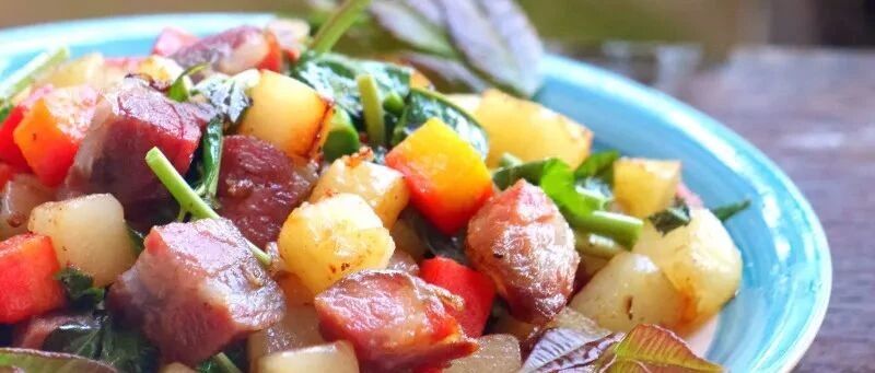 春天的炒菜，美好到无法用五彩缤纷来形容了