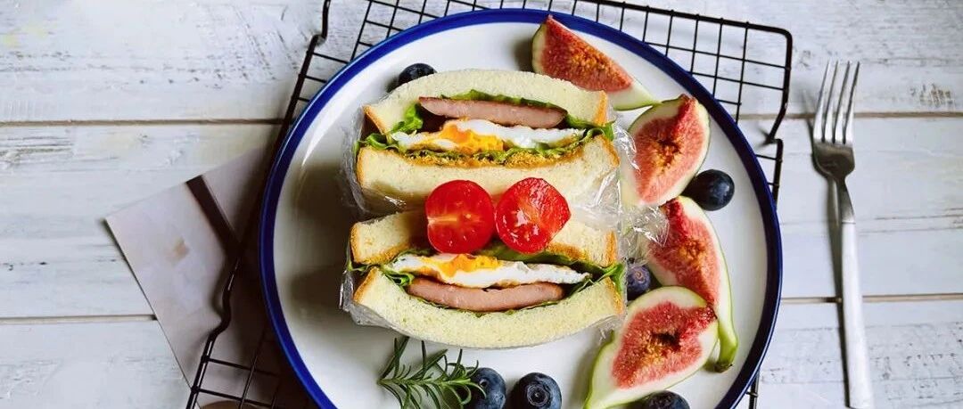只需5分钟，搞定营养早餐三明治！一周不重样！