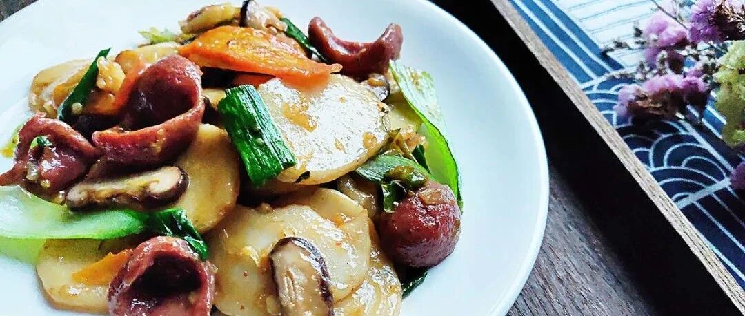 外面18一份的炒年糕，在家5块钱能做一大锅，软糯Q弹超好吃