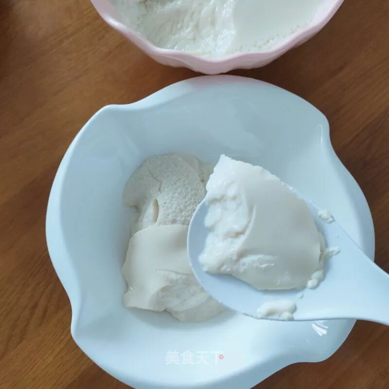 没想过自己做的豆腐花这么好吃，可甜可咸！