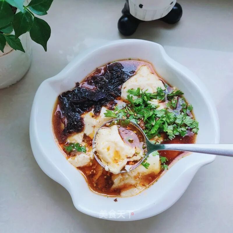 没想过自己做的豆腐花这么好吃，可甜可咸！