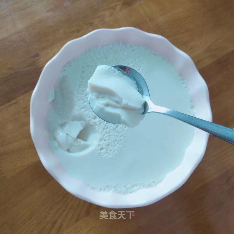 没想过自己做的豆腐花这么好吃，可甜可咸！