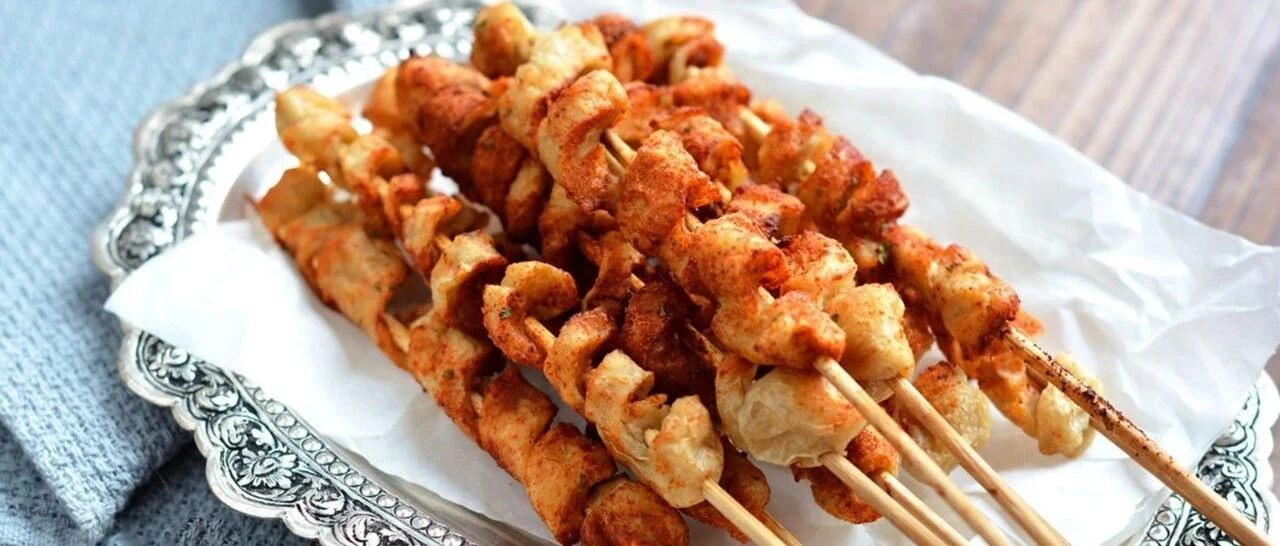 自制烤面筋，干净卫生，味道一点也不比外面卖的差！超级美味！