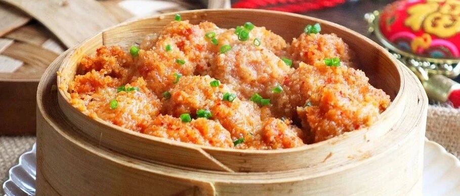 秋天餐桌上的健康蒸菜，口感软糯，肥而不腻，好吃又不发胖！