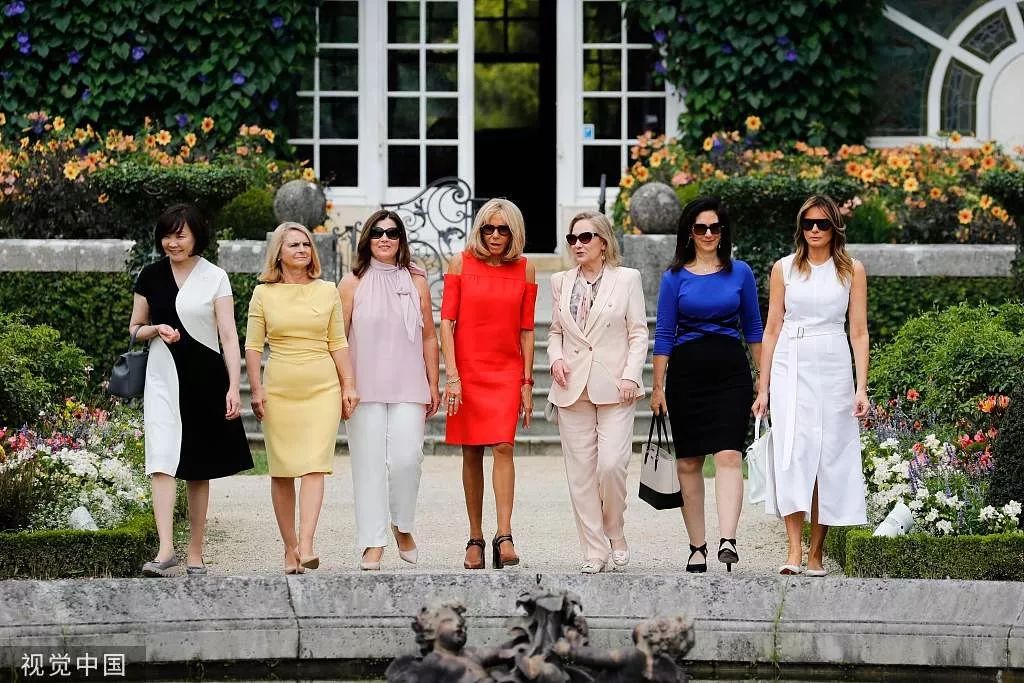 G7峰会落幕，这一届第一夫人们形成另一道风景