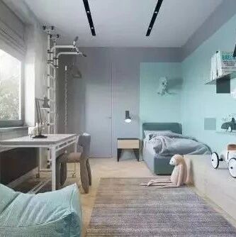 同样是儿童房，为什么别人家的那么美，还宽敞舒适？