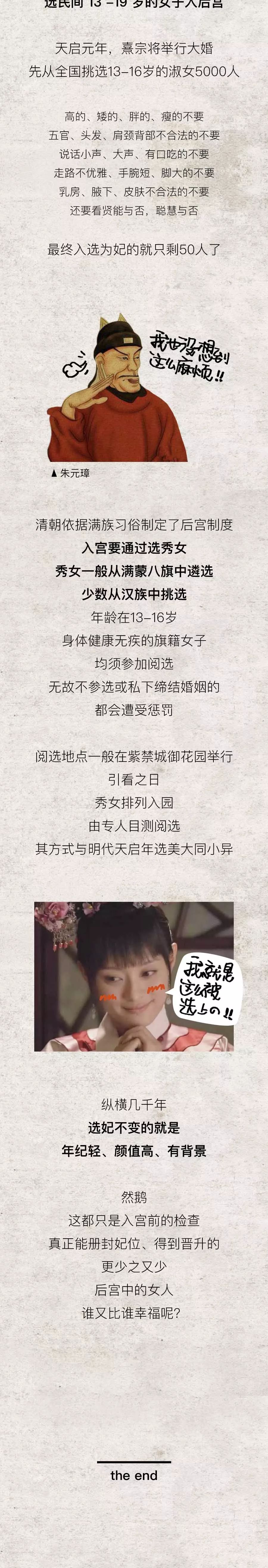 黃桑選妃有哪些標準？脫髮的小姐姐就不要湊熱鬧了…… 歷史 第8張