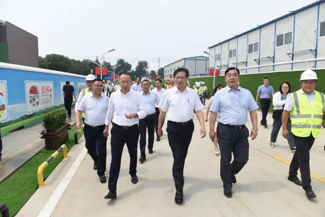 无锡市长来澄调研重大项目“双过半”运行情况