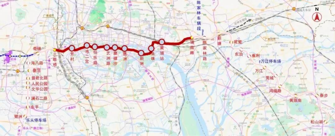 广州地铁28号线即将开工，老黄埔新塘超10盘迎利好