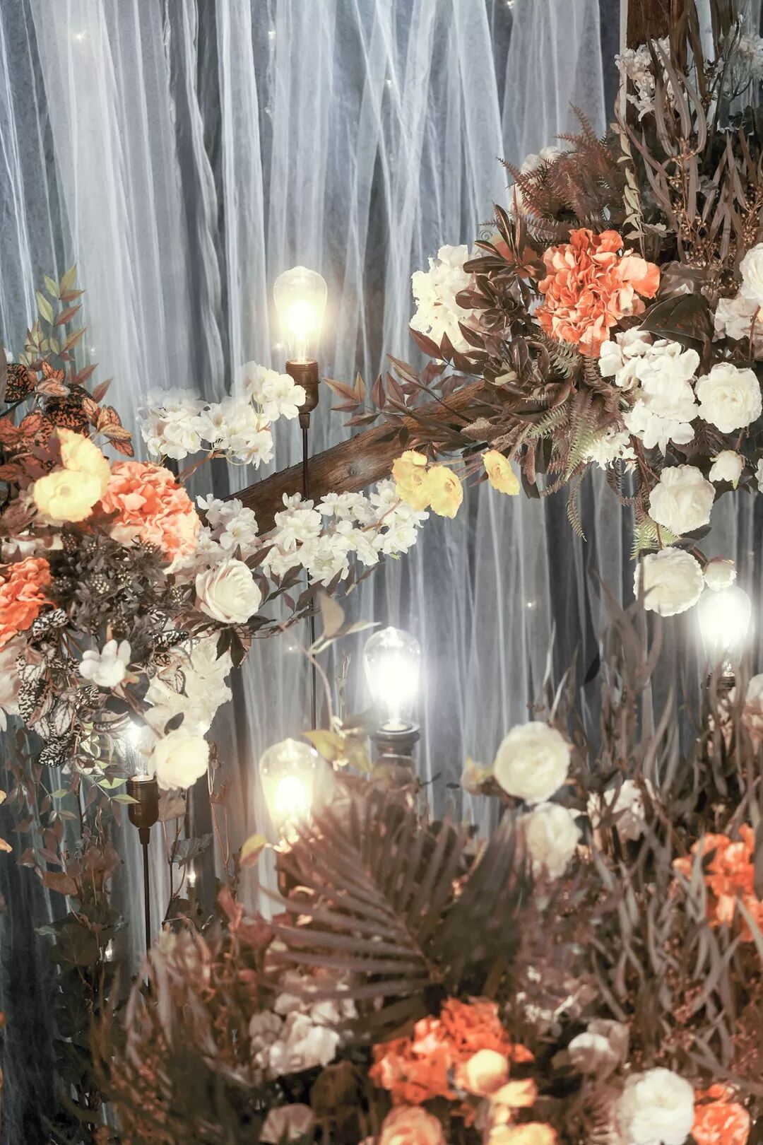 婚礼场布 | 一场森系小清新婚礼分享