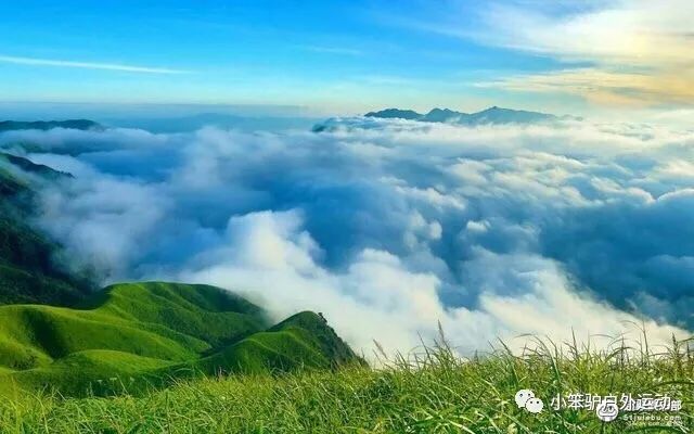 (9)8.31-2人间仙境绿色武功山，带你看尽云海落日，草原星空-户外活动图-驼铃网