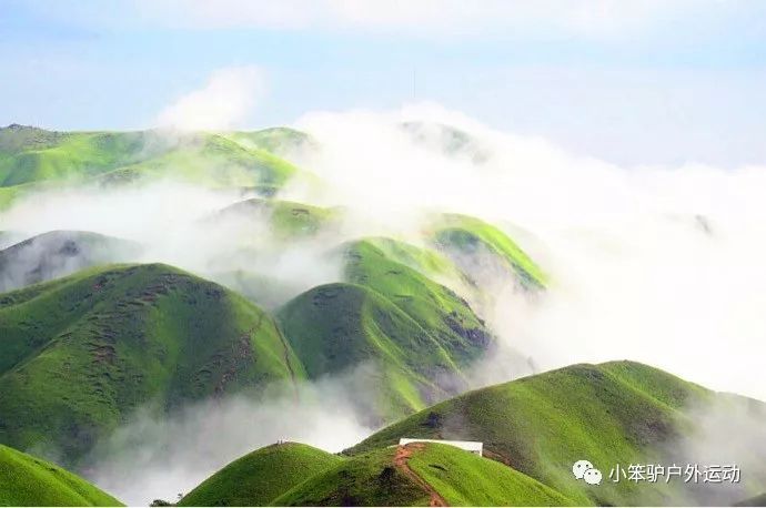 (1)8.31-2人间仙境绿色武功山，带你看尽云海落日，草原星空-户外活动图-驼铃网