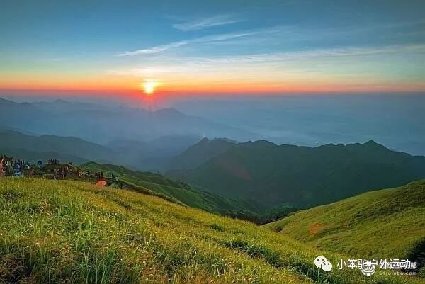 (12)8.31-2人间仙境绿色武功山，带你看尽云海落日，草原星空-户外活动图-驼铃网