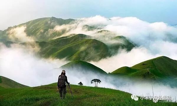 (14)8.31-2人间仙境绿色武功山，带你看尽云海落日，草原星空-户外活动图-驼铃网