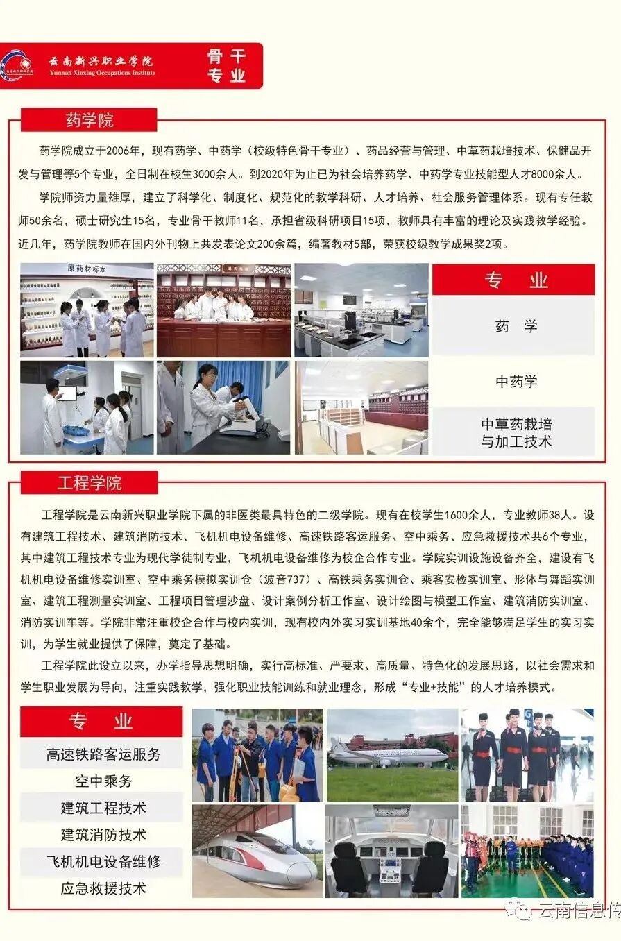 云南新兴职业学院2024招生简章