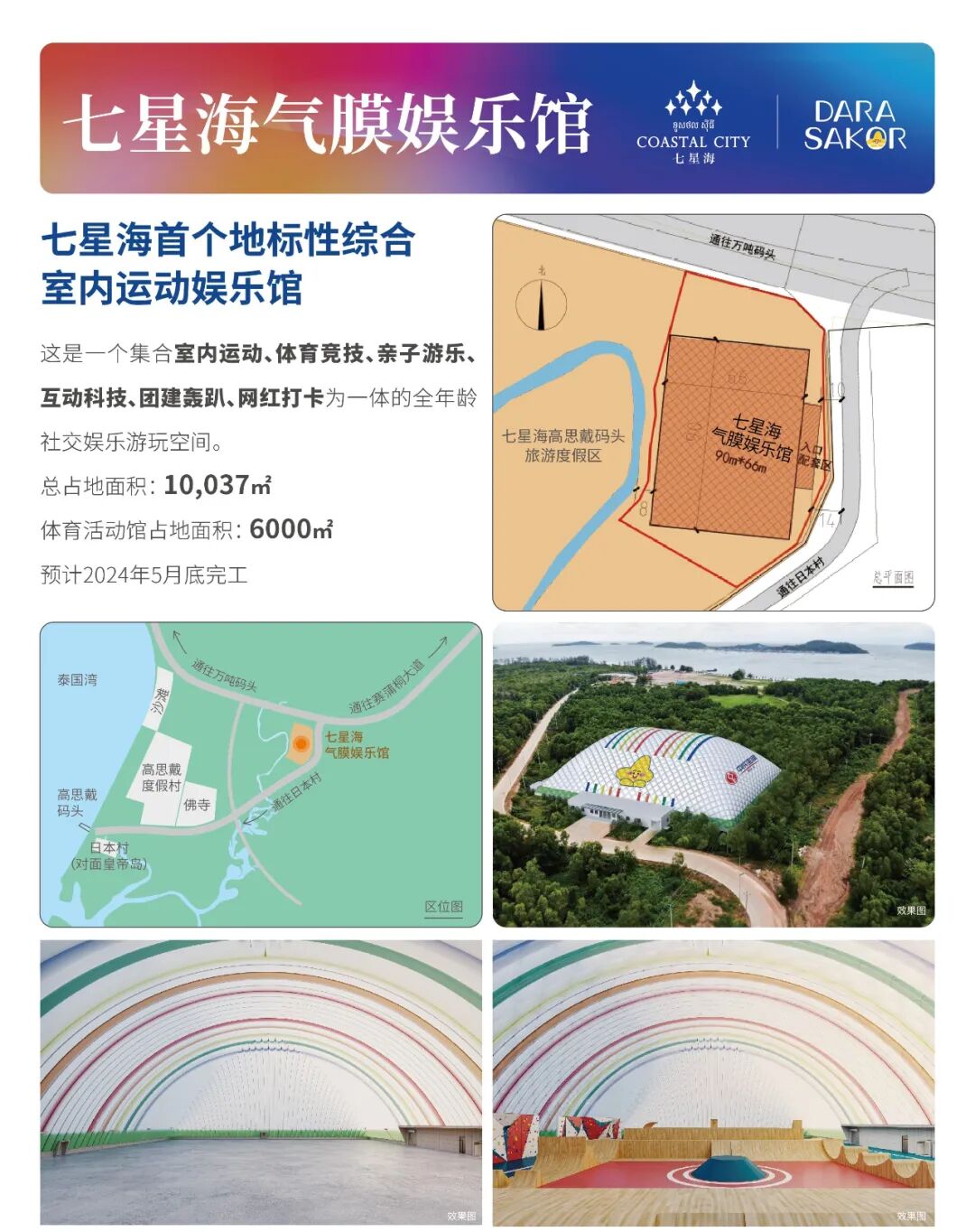 投资风口：七星海气膜&营地项目，招商火热进行