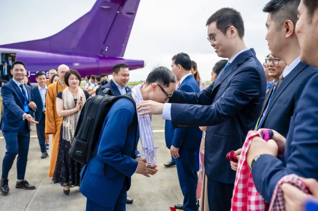 七星海国际机场首航启幕，柬埔寨航空历史迎来新里程碑