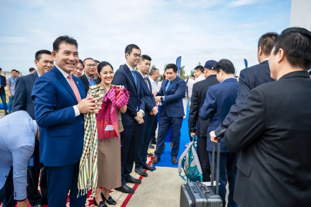 七星海国际机场首航启幕，柬埔寨航空历史迎来新里程碑