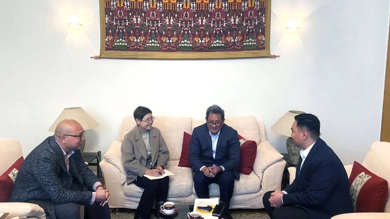 滨海城市发展集团拜访柬埔寨驻华使馆商务参赞，共推七星海招商合作发展