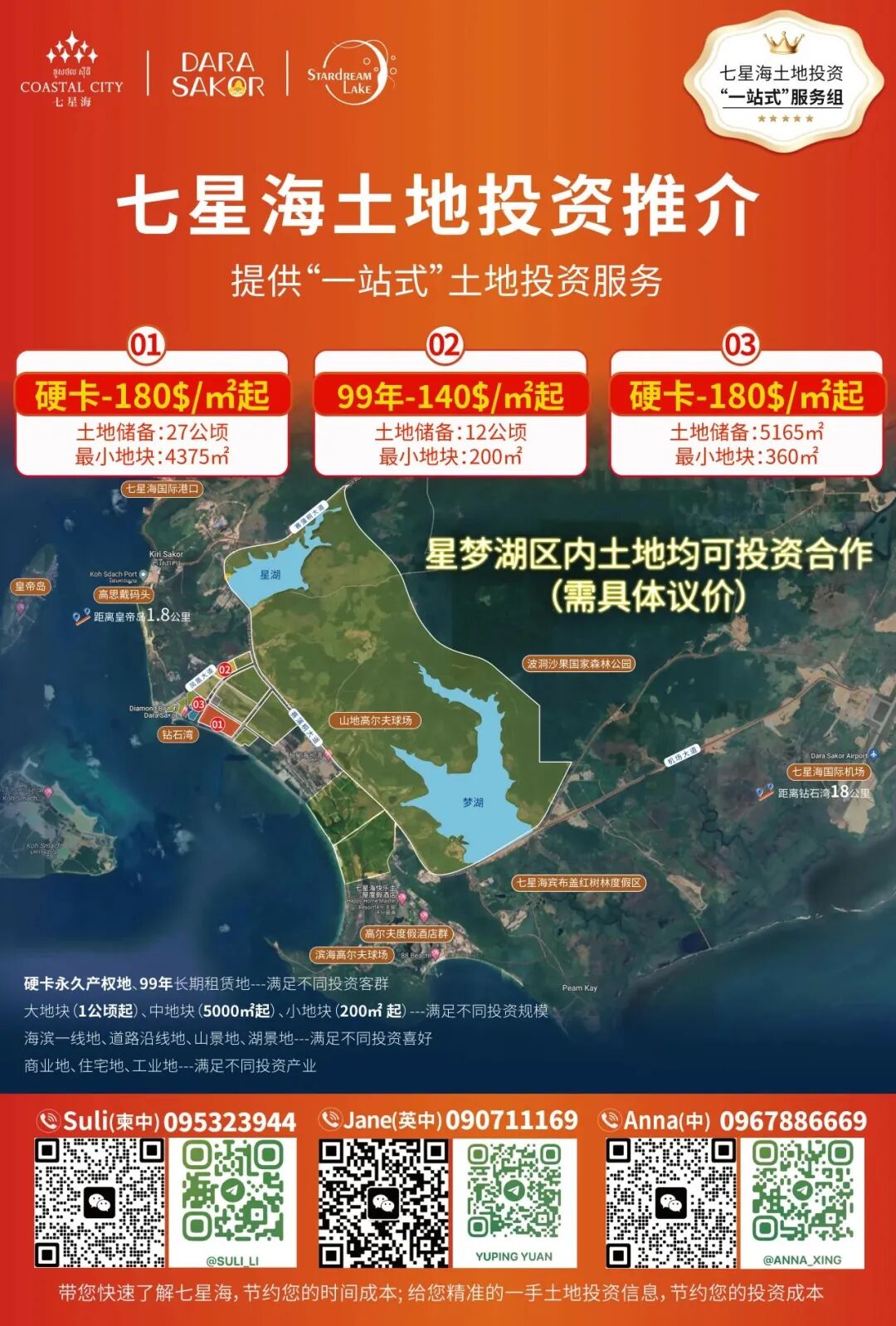 七星海城市-七星海土地投资推介（中/英/柬）