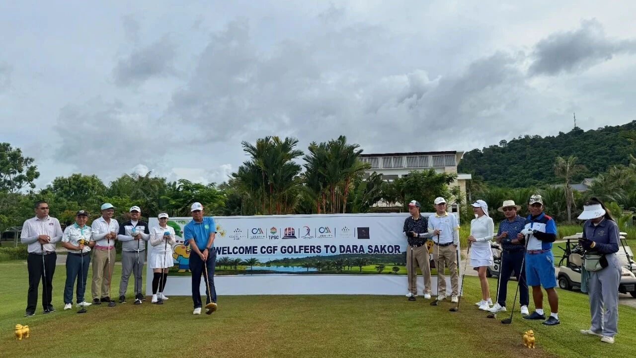 柬埔寨高尔夫联合会锦标赛圆满落幕