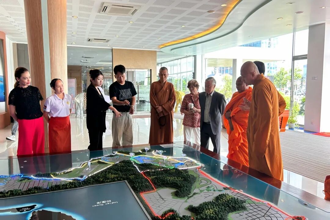 柬埔寨七星海迎来柬中友好的新地标：柬中友好菩提文化园正式落户