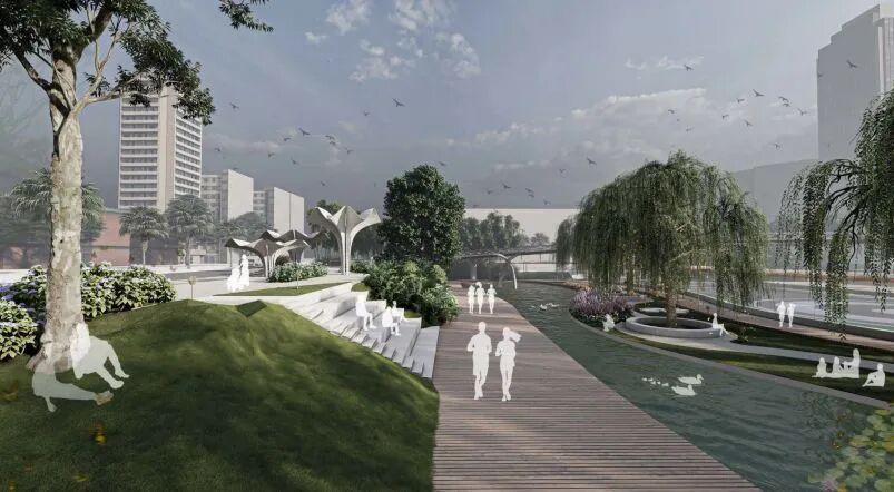 2024柬埔寨滨海城市创意设计大赛部分作品展示