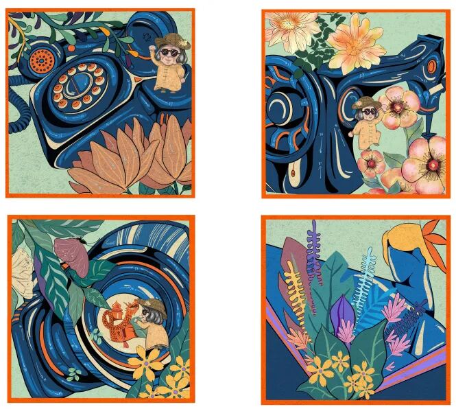 中国东盟艺术学院成都大学美术与设计学院2021届视觉传达设计系毕业