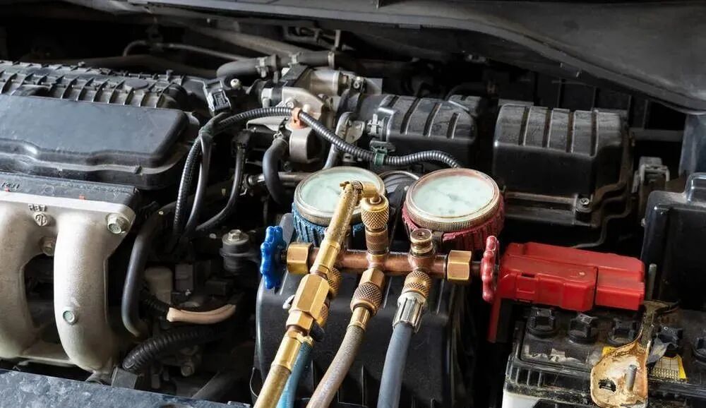 汽車空調(diào)制冷劑充注方法與充注量計(jì)算