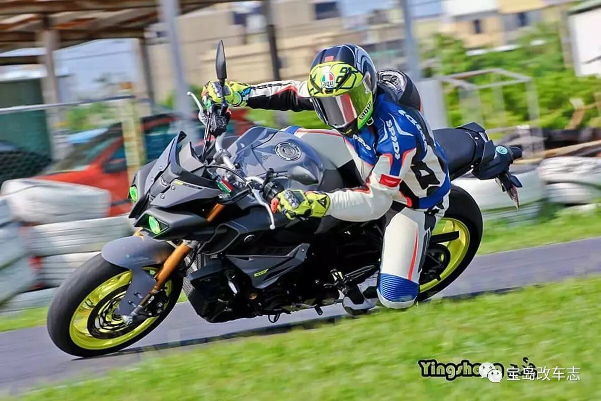 水泥灰x荧光黄台湾车主打造最强yamaha mt-10