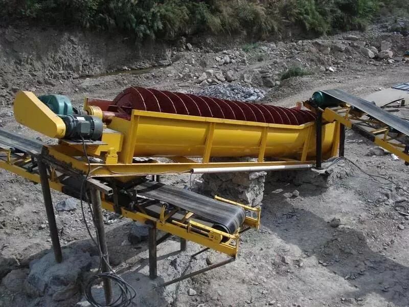 没想到（洗砂机原理示意图）洗砂机技术参数，(图4)