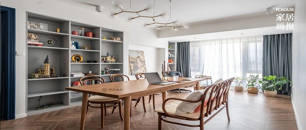 设计师脑洞大开！为独居女生打造80㎡复古风的家