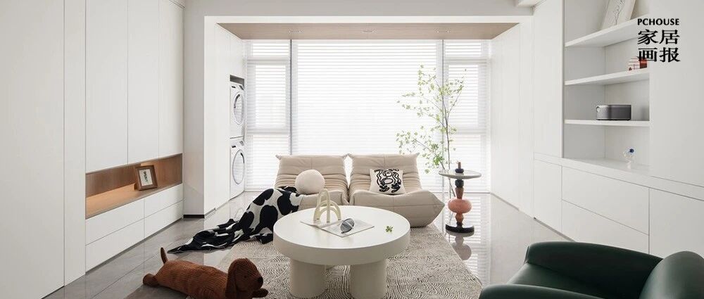 年轻的潮流碰撞上现代简约风？看看老师和IT从业者的这个新居吧