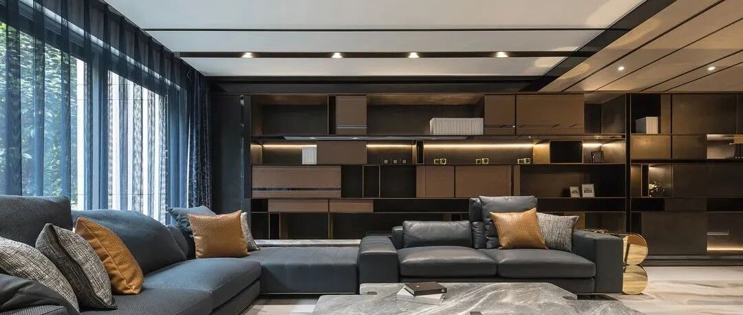 金属线条与精致建材，诠释空间美学形态