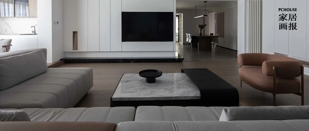 将禅意融入生活，230㎡现代简约素雅空间